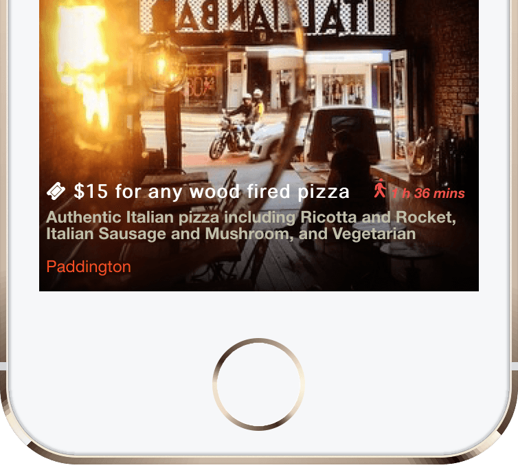 There is always a special offer